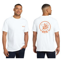 Load image into Gallery viewer, Kieve 100th Comfort Colors White Pocket Vintage Tee