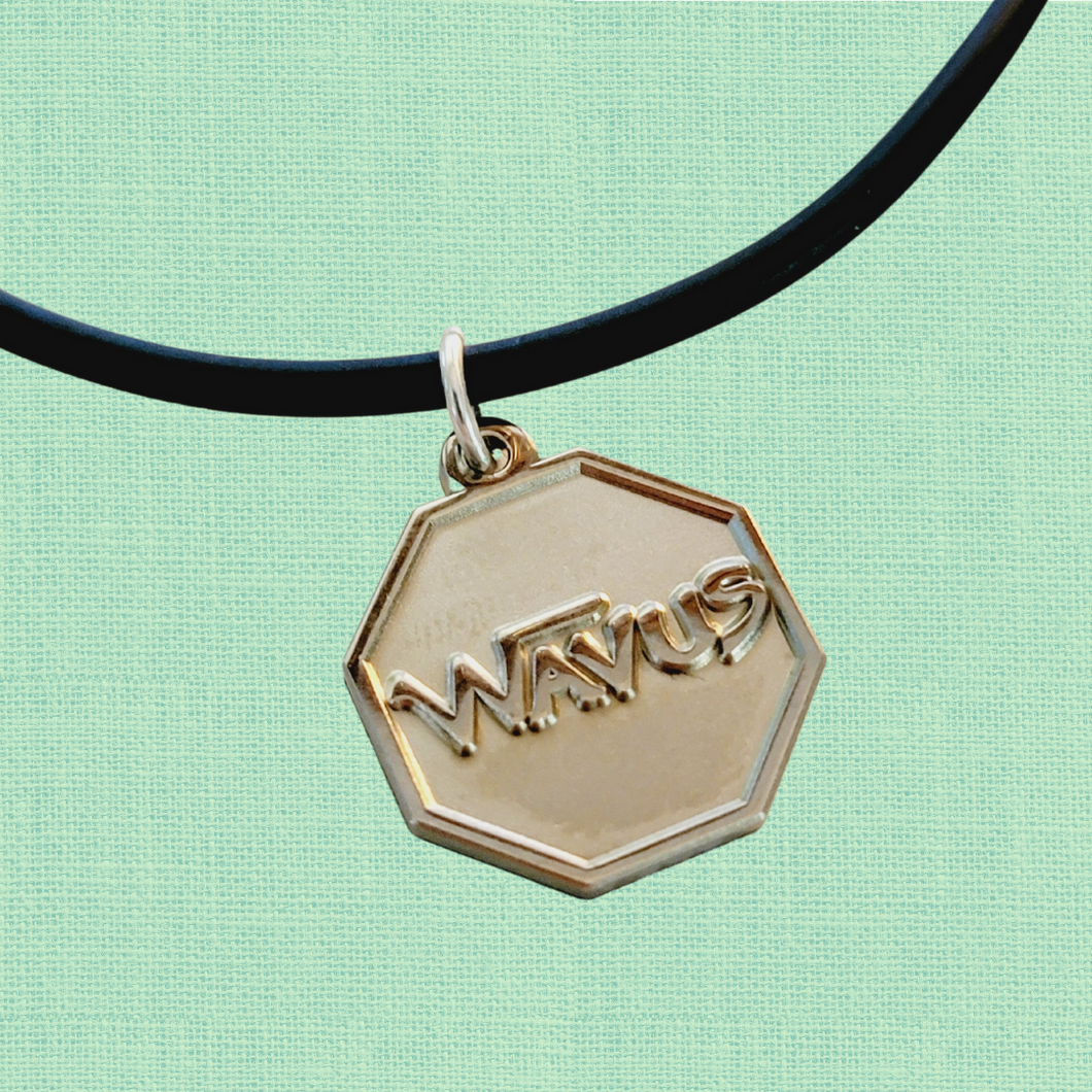 Wavus Charm - Sterling Silver