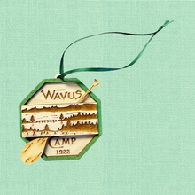 Load image into Gallery viewer, Circular Wooden Ornament